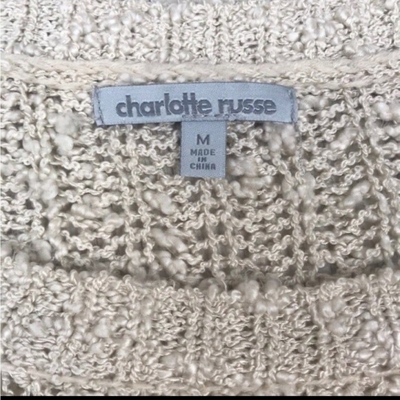 Charlotte Russe Striped Pullover Sweater Size M - Picture 8 of 8